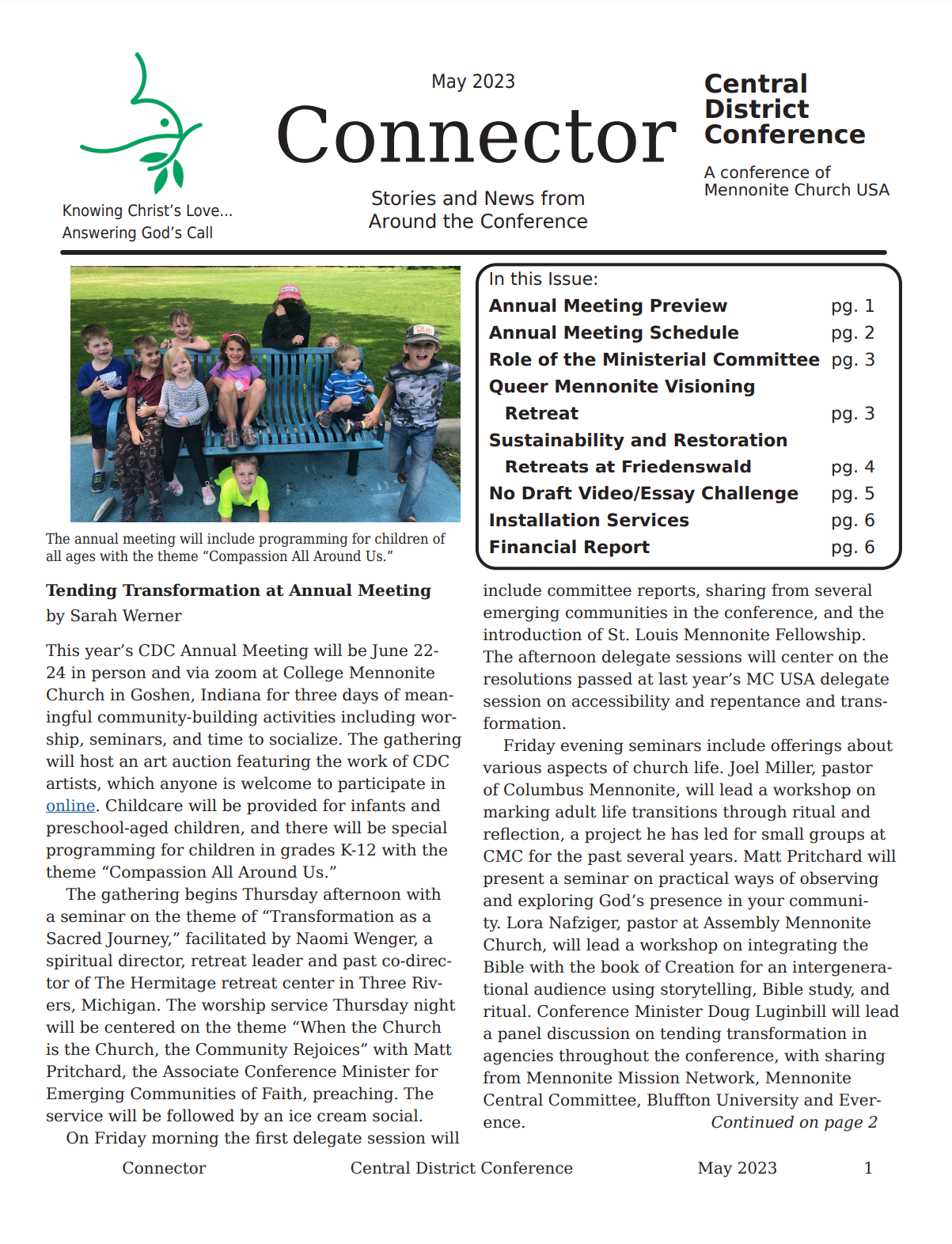 CDC Connector - May 2023 issue