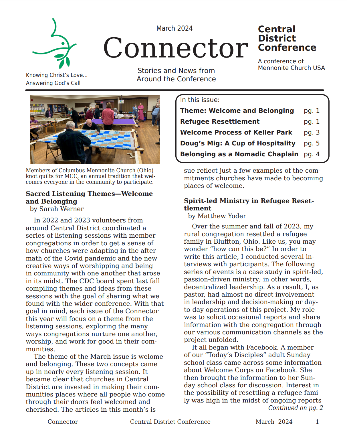 CDC Connector - March 2024 issue