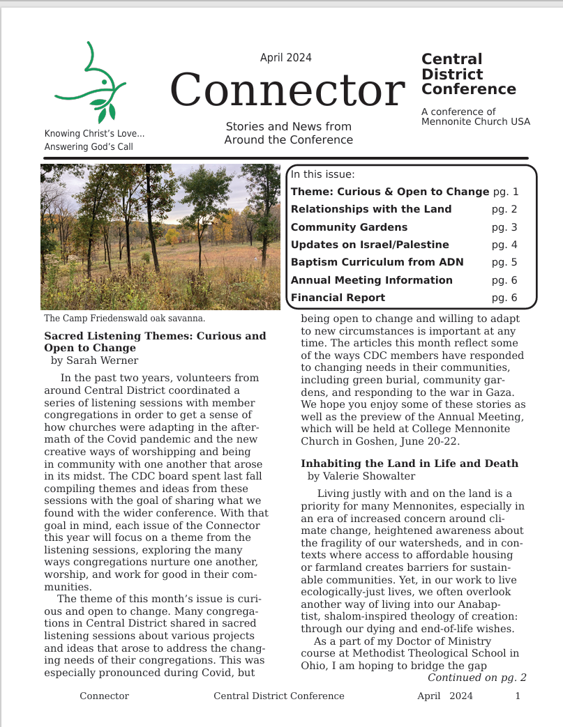 CDC Connector - April 2024 issue