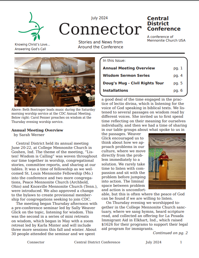 CDC Connector - July 2024 issue