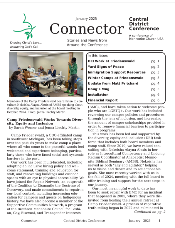 CDC Connector - January 2025 issue