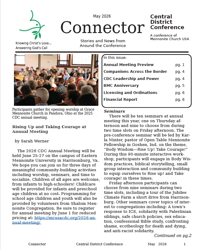 CDC Connector - May 2026 issue