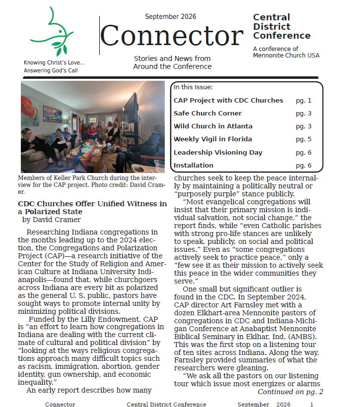 CDC Connector - September 2026 issue